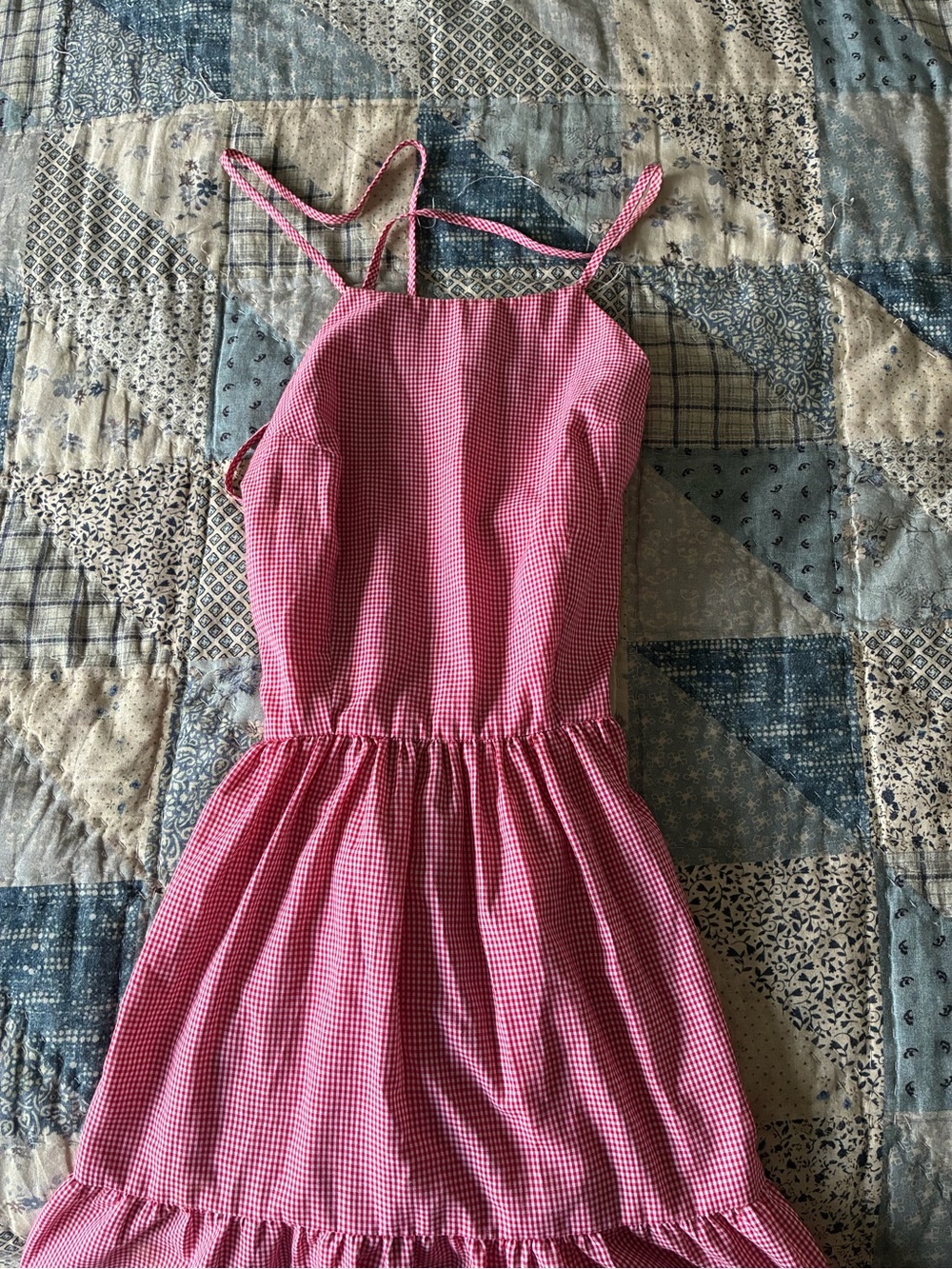 Christy Dawn Delphine Pink Tiered Maxi Sundress - Picture 3 of 5